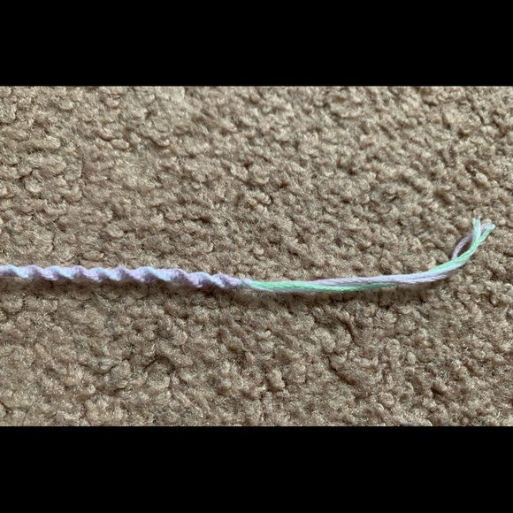 Handmade Twisted Friendship Bracelet Anklet 15” - Picture 7 of 13